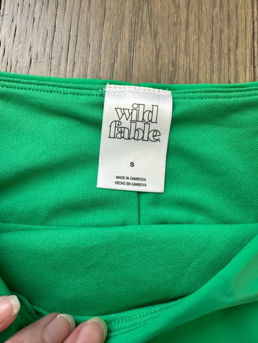 Wild Fable Emerald High-Cut Bikini Bottom - Picture 3 of 5